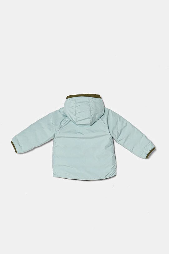 BIMBA The North Face giacca per bambini double-face BABREVERSIBLE PERRITO HOODED JACKET NF0A88W3PIB1 verde