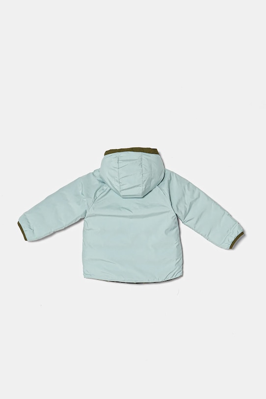 CHLAPEC Oboustranná kojenecká bunda The North Face BABREVERSIBLE PERRITO HOODED JACKET NF0A88W3PIB1 zelená