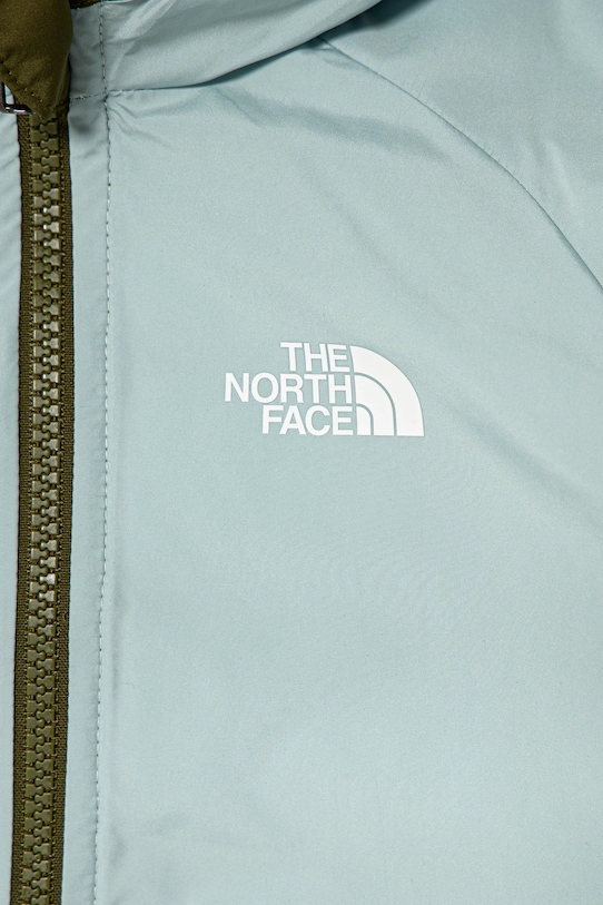 Oboustranná kojenecká bunda The North Face BABREVERSIBLE PERRITO HOODED JACKET NF0A88W3PIB1 zelená