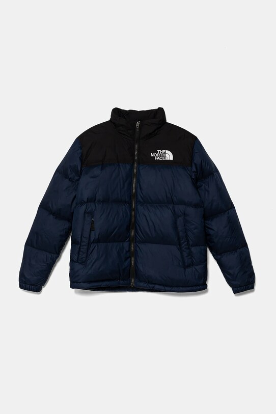 Detská páperová bunda The North Face TEEN 1996 RETRO NUPTSE JACKET páperové tmavomodrá NF0A8A4C92A1