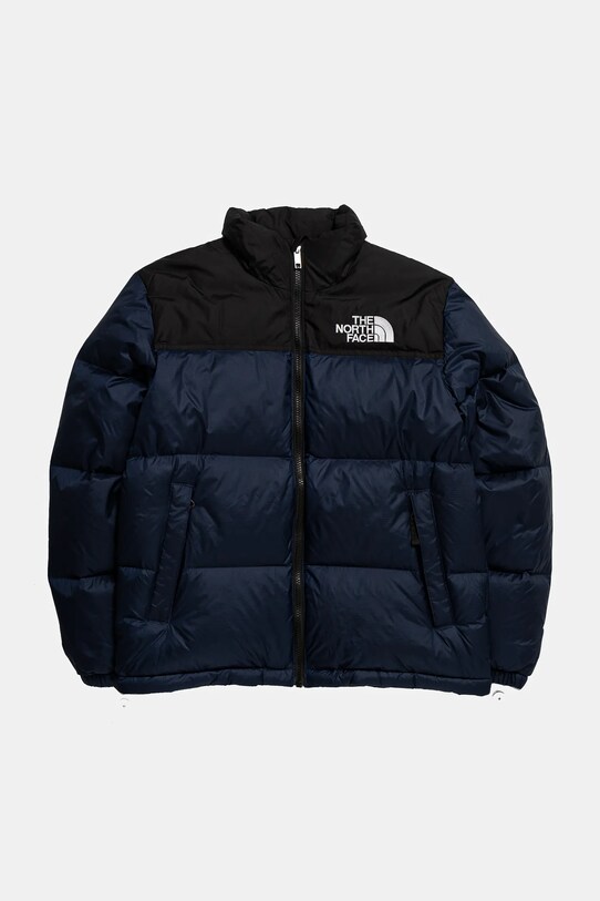 Chlapec Detská páperová bunda The North Face TEEN 1996 RETRO NUPTSE JACKET NF0A8A4C92A1 tmavomodrá