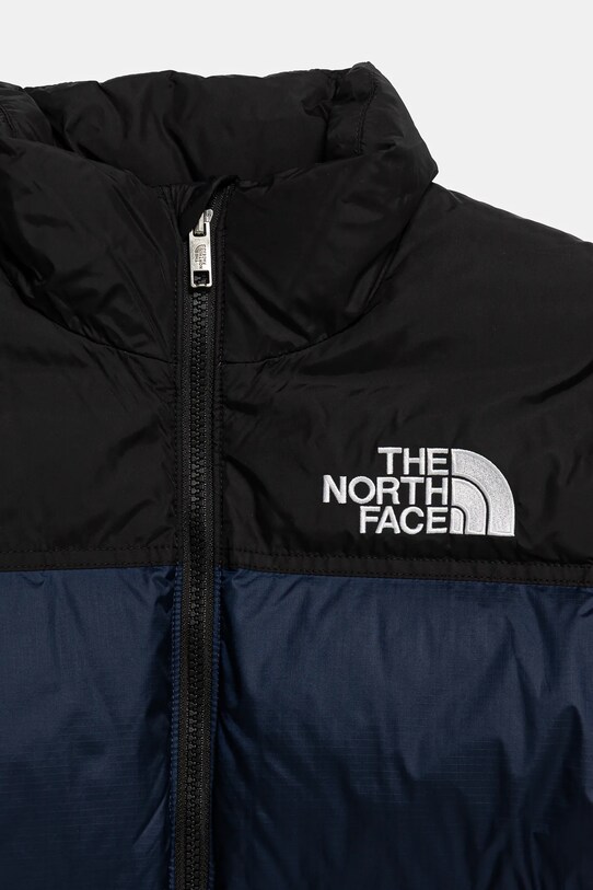 Detská páperová bunda The North Face TEEN 1996 RETRO NUPTSE JACKET tmavomodrá NF0A8A4C92A1