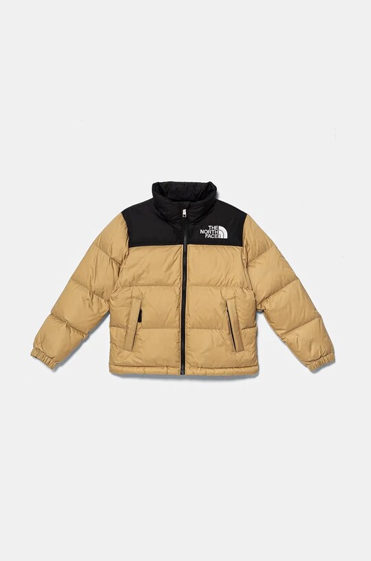 The North Face piumino bambini TEEN 1996 RETRO NUPTSE JACKET foderato verde NF0A8A4CLK51