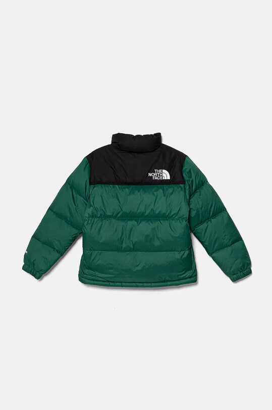 The North Face piumino bambini TEEN 1996 RETRO NUPTSE JACKET NF0A8A4CNL11 verde AW24