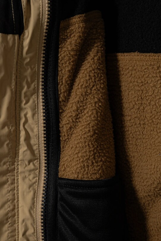 The North Face geacă copii ANTORA TRICLIMATE bej NF0A8AKBLK51