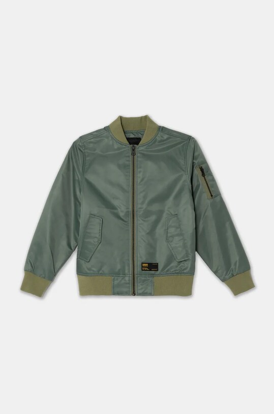 Detská bunda bomber Vans BY COPLEY bomber zelená VN000JB51CI1