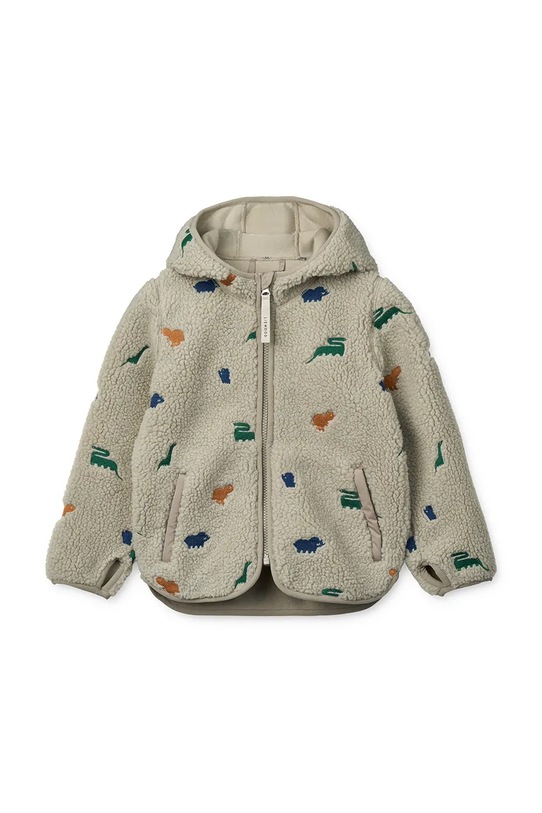 Liewood kurtka polarowa dziecięca Mara Pile Jacket LW18920 beżowy SS25