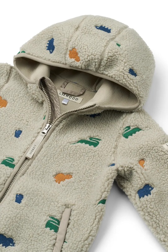 Liewood kurtka polarowa dziecięca Mara Pile Jacket beżowy LW18920