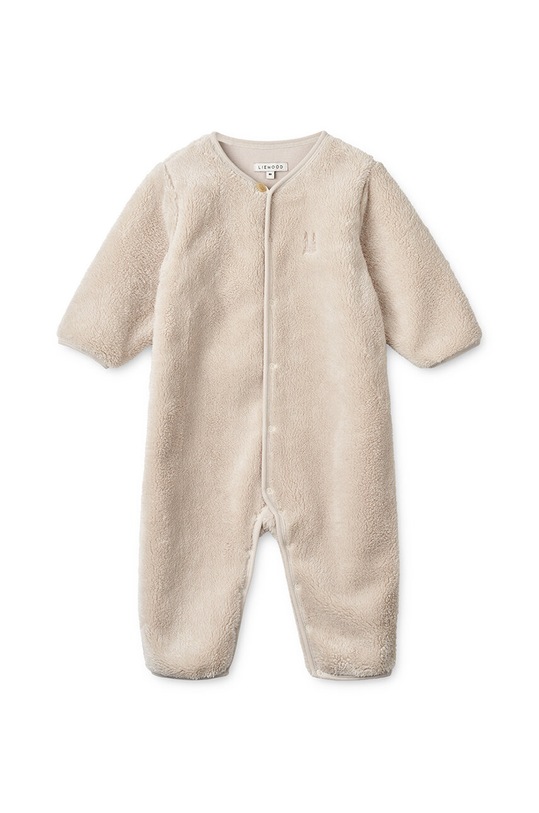 Бебешки гащеризон Liewood Bailey Baby Pile Jumpsuit LW19189 бежов AW24