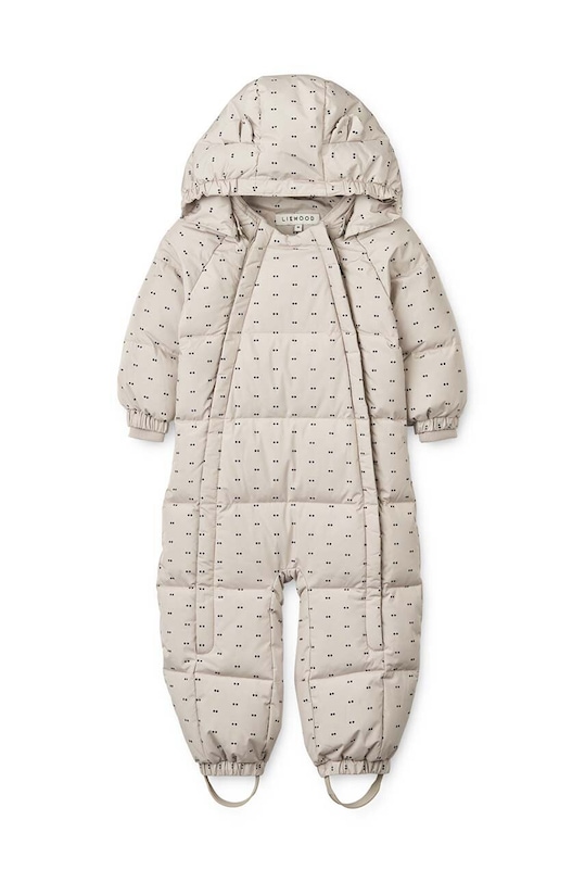 Χειμερινό κοστούμι για βρέφη Liewood Sylvie Baby Snowsuit LW19403 γκρί AW24