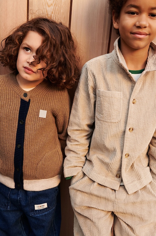 Liewood kurtka dziecięca Paule Corduroy Overshirt LW19454