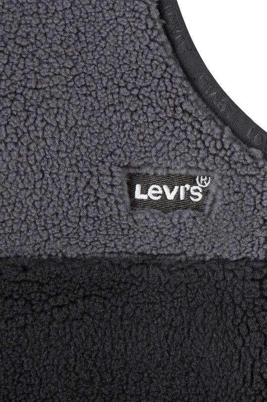 Мальчик Детская безрукавка Levi's SHERPA VEST 9EL248 чёрный
