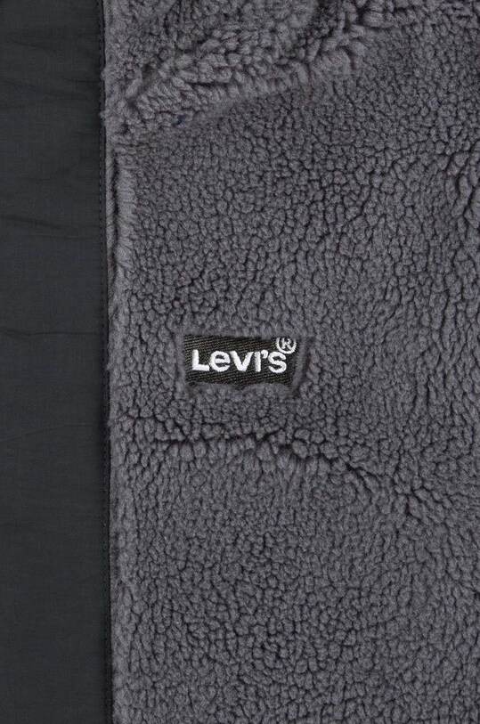 Дитяча безрукавка Levi's SHERPA VEST чорний 9EL248