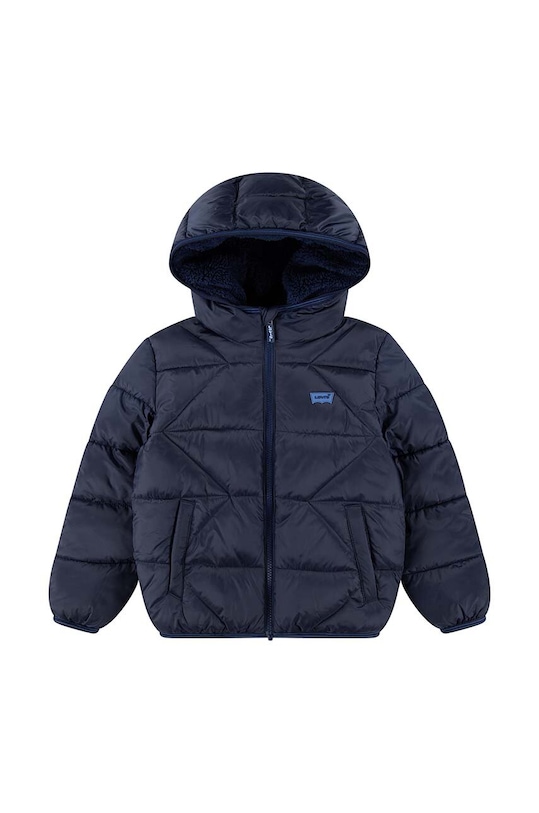 Levi's kurtka dziecięca SHERPA LINED PUFFER JKT pozostałe niebieski 8EL257