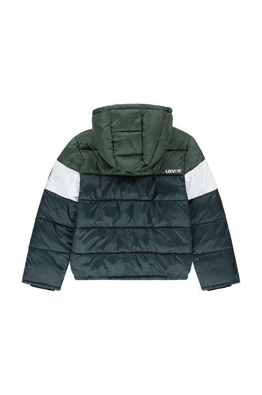 Levi's geaca copii BOY'S COLOR BLOCK PUFFER 8EL263 verde AW24