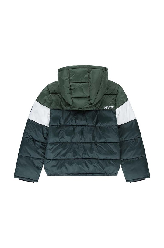 Detská bunda Levi's BOY'S COLOR BLOCK PUFFER 8EL263 zelená AW24