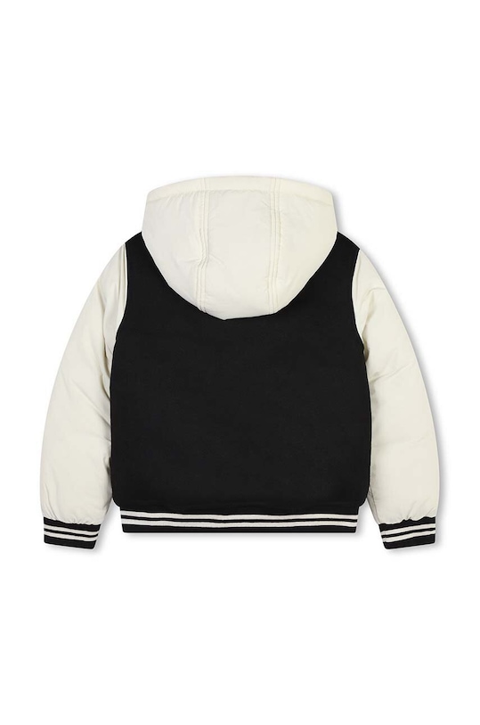 Băieți Dkny jachetă pentru copii din amestec de lână D60204.162.174 negru