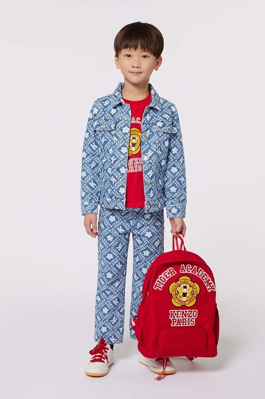 Kenzo Kids kurtka dziecięca bez kaptura niebieski K60631.86.108