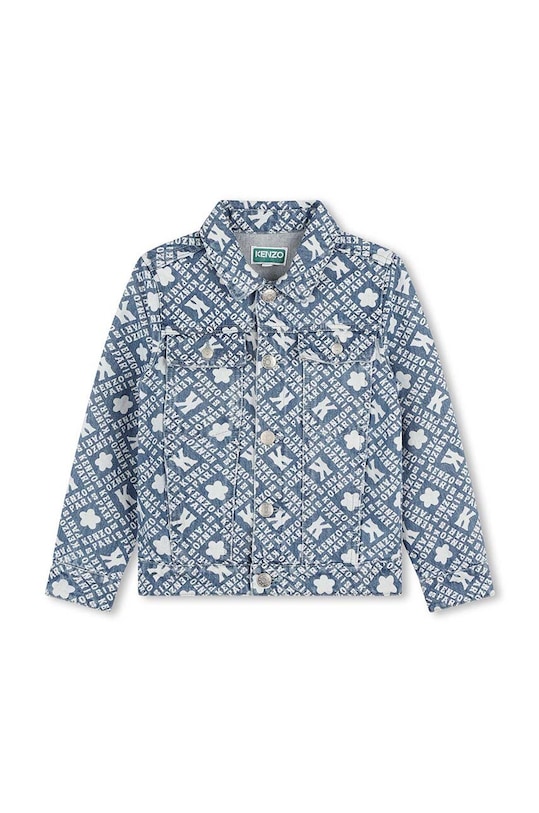 Детская джинсовая куртка Kenzo Kids K60631.114.150 голубой AW24
