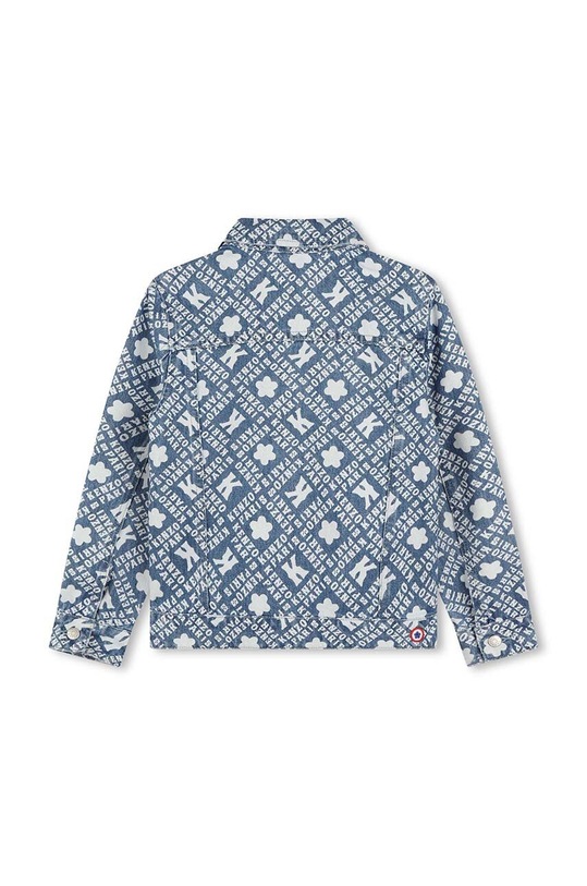 Băieți Kenzo Kids geacă din denim pentru copii K60631.114.150 albastru