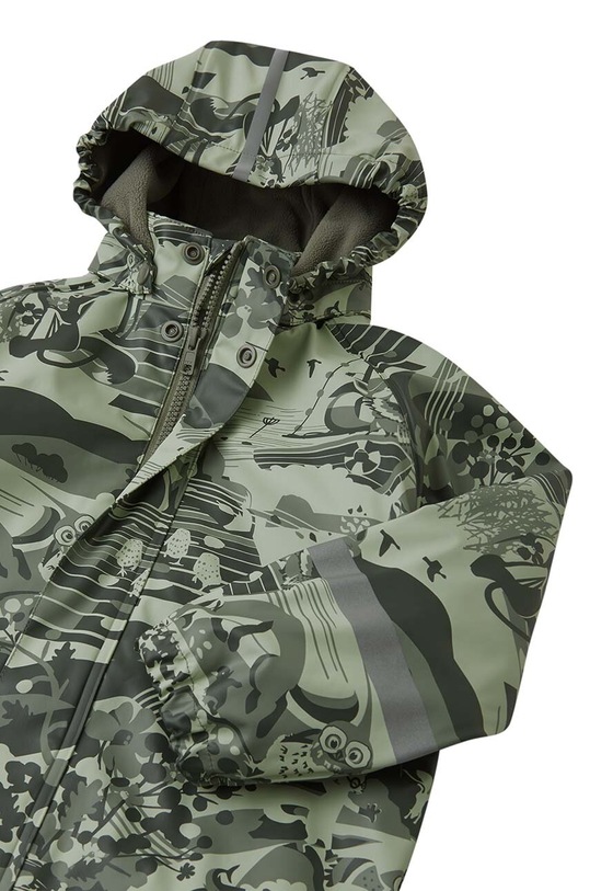 Reima kurtka przeciwdeszczowa dziecięca Koski zielony 5100024A.9BYH