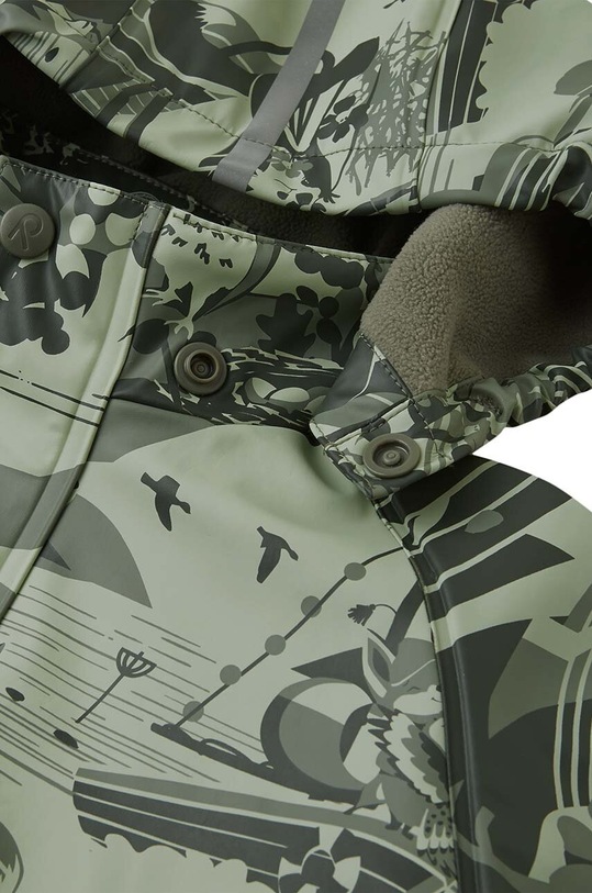 Reima kurtka przeciwdeszczowa dziecięca Koski 5100024A.9BYH zielony