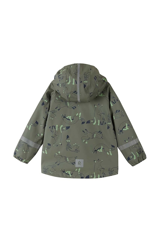 Reima kurtka przeciwdeszczowa dziecięca Vesi 5100025A.9BYH zielony AW24