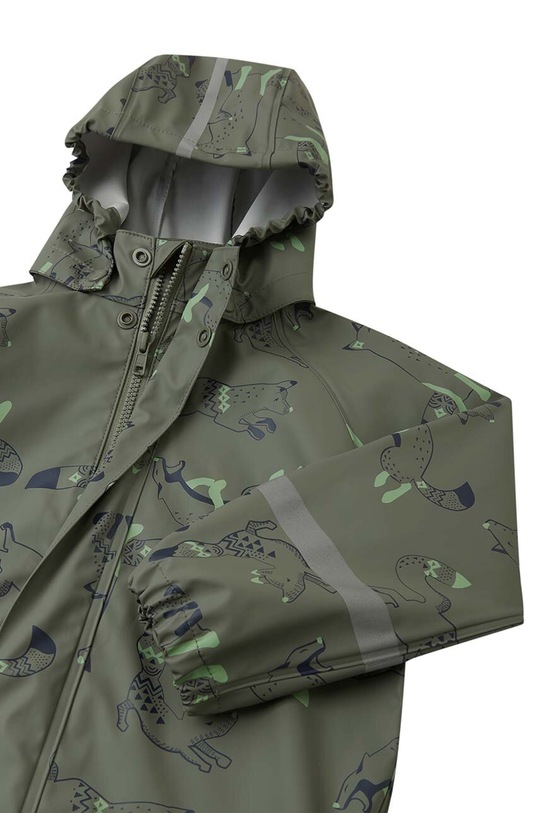 Reima kurtka przeciwdeszczowa dziecięca Vesi zielony 5100025A.9BYH