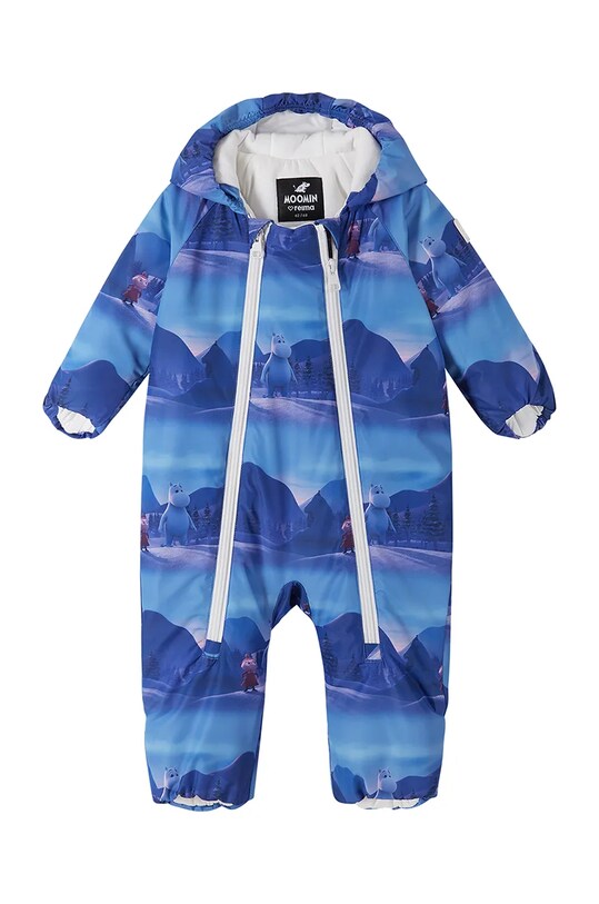 Дитячий зимовий комбінезон Reima Moomin Knytte 5100079C.9BYH блакитний AW24