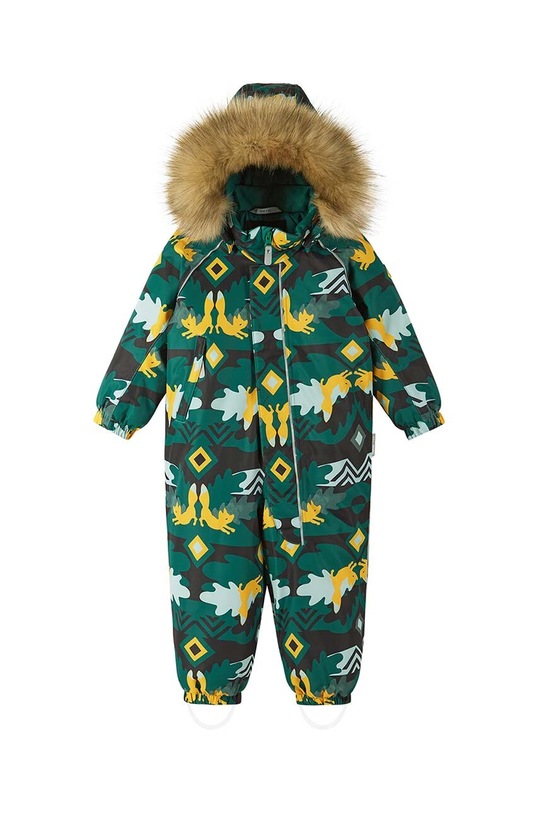 Kojenecká zimní kombinéza Reima Lappi zelená 5100129C.9BYH