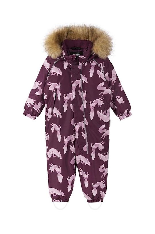 Dječji zimski kombinezon Reima Lappi Planet friendly bordo 5100129C.9BYH