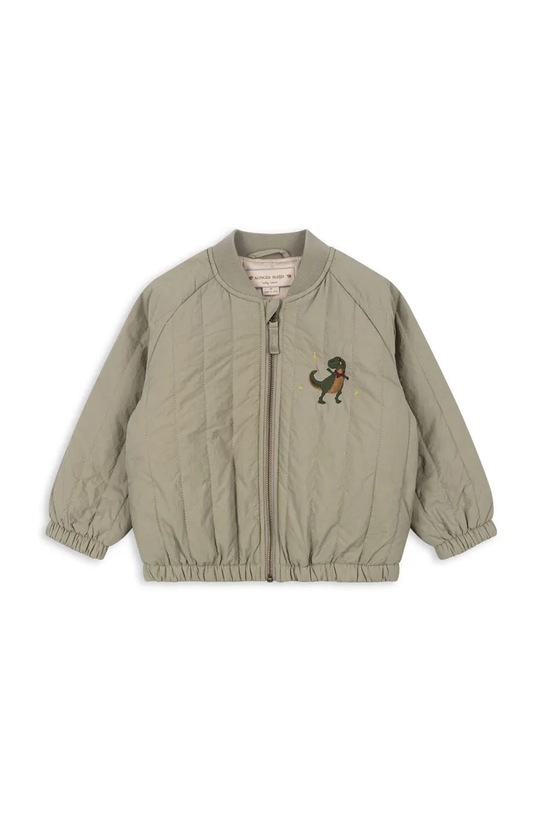 Детско яке бомбър Konges Sløjd JUNO BOMBER JACKET KS102002 зелен AW24