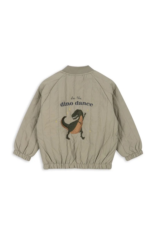 Мальчик Детская куртка-бомбер Konges Sløjd JUNO BOMBER JACKET KS102002 зелёный