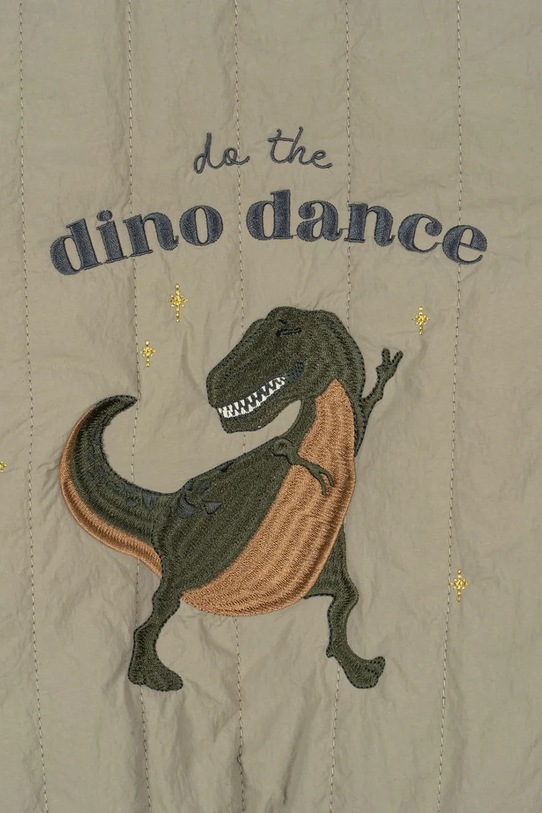 Детско яке бомбър Konges Sløjd JUNO BOMBER JACKET зелен KS102002