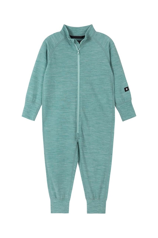 Dětský vlněný overal Reima Parvin 5200037A.9BYH. zelená AW24