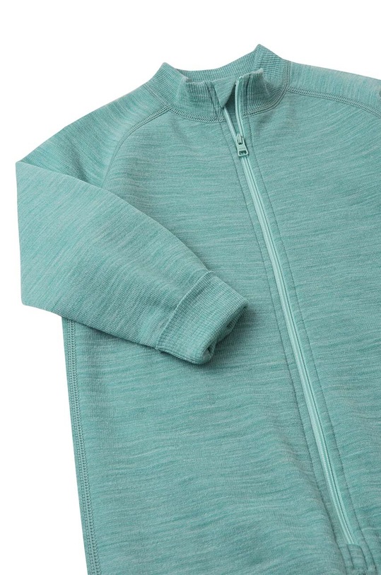 Dětský vlněný overal Reima Parvin zelená 5200037A.9BYH.