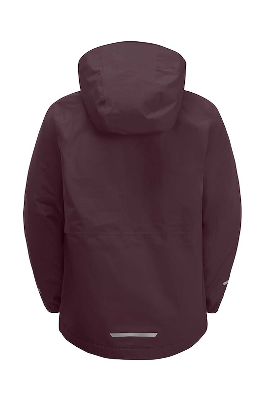 Хлопчик Дитяча гірськолижна куртка Jack Wolfskin 1607982.164.176 бордо