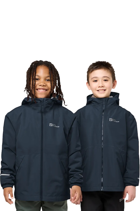 Jack Wolfskin kurtka dziecięca pozostałe granatowy 1610081.164.176