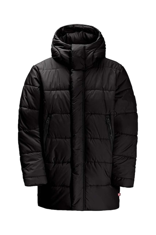 Dětská bunda Jack Wolfskin s podšívkou černá 1610171