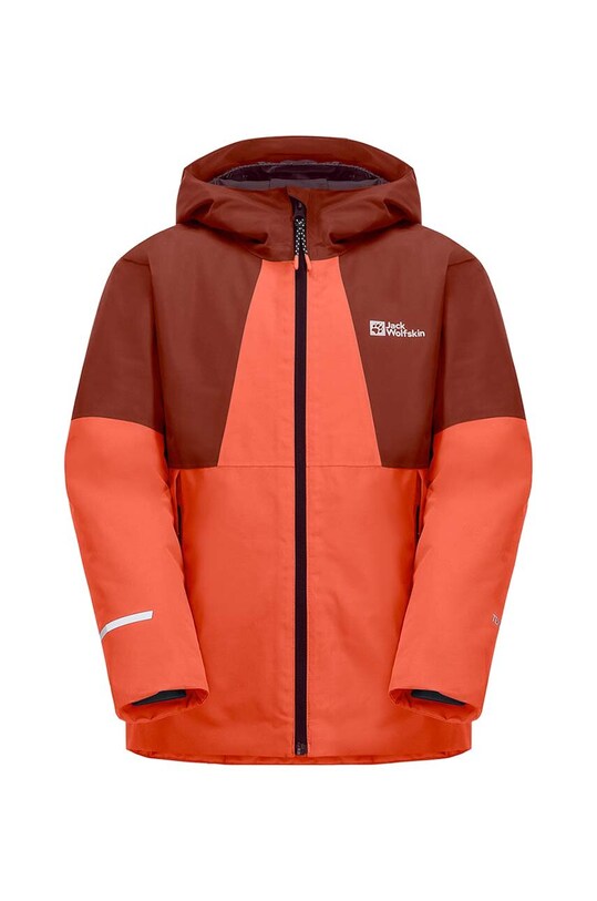 Детская куртка Jack Wolfskin с утеплением оранжевый 1610281.116.152