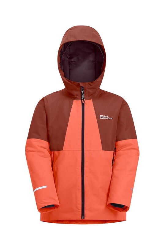 Мальчик Детская куртка Jack Wolfskin 1610281.116.152 оранжевый