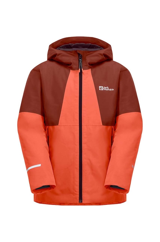 Детская куртка Jack Wolfskin с утеплением оранжевый 1610281.164.176