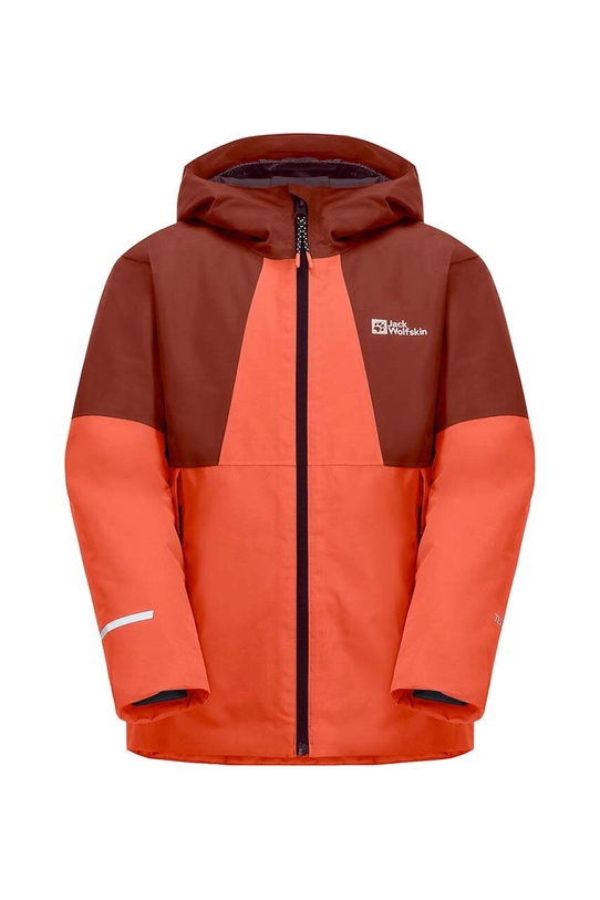 Detská bunda Jack Wolfskin zateplené oranžová 1610281.164.176