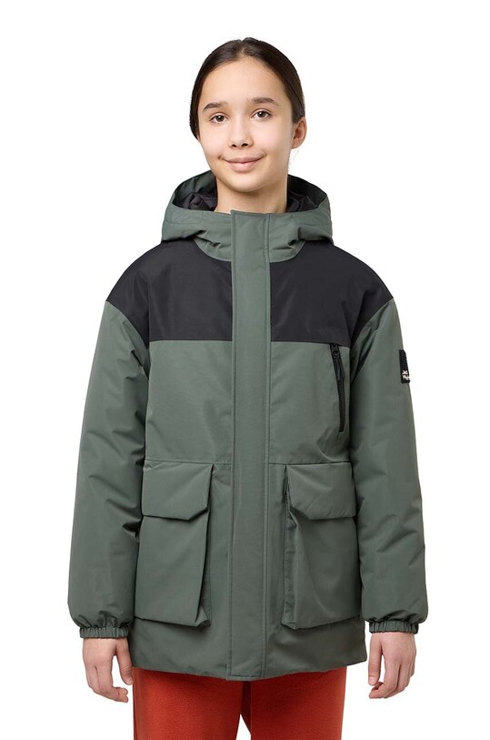 Дитяча куртка Jack Wolfskin з утепленням зелений A60301