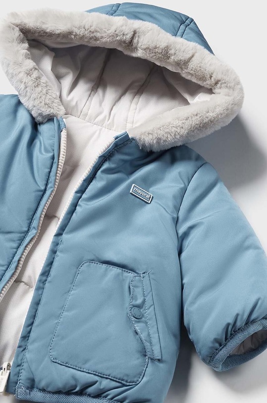 Момче Бебешко яке с две лица Mayoral Newborn 2457.1L.Newborn.9BYH син