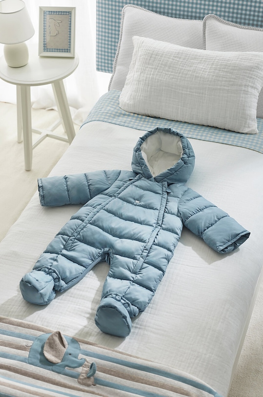 Mayoral Newborn kombinezon niemowlęcy 2 w 1 pozostałe niebieski 2607.2B.Newborn.9BYH