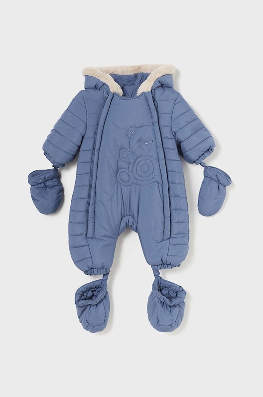 Kombinezon za bebe Mayoral Newborn s kapuljačom plava 2620.1A.Newborn.9BYH