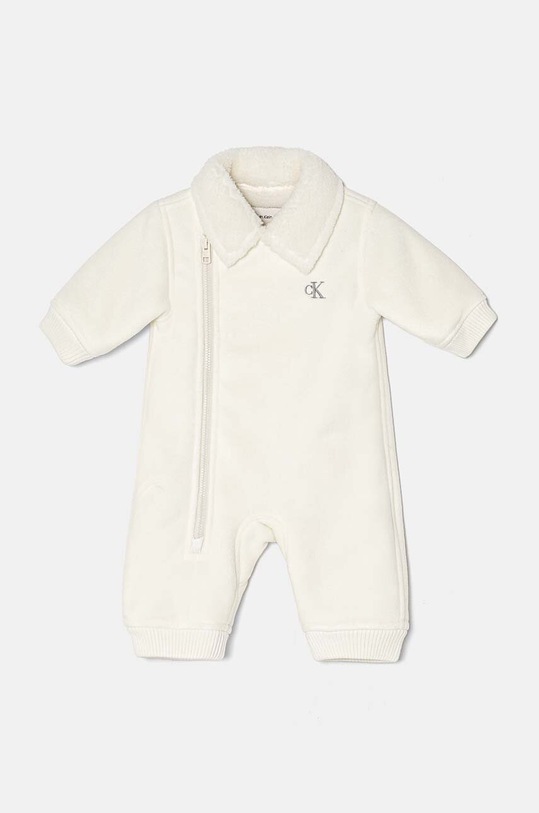 Бебешки гащеризон Calvin Klein Jeans лека изолация бежов IN0IN00255.9BYH