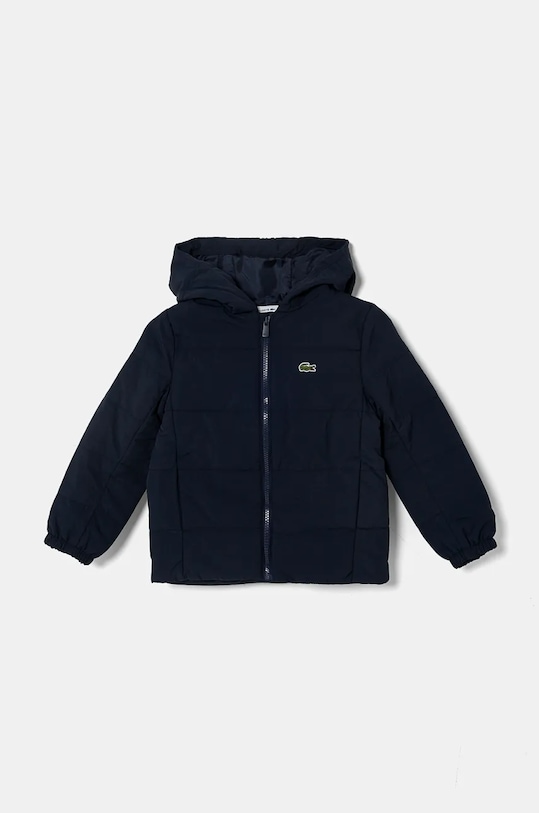 Detská bunda Lacoste jemné zateplenie tmavomodrá BJ1130