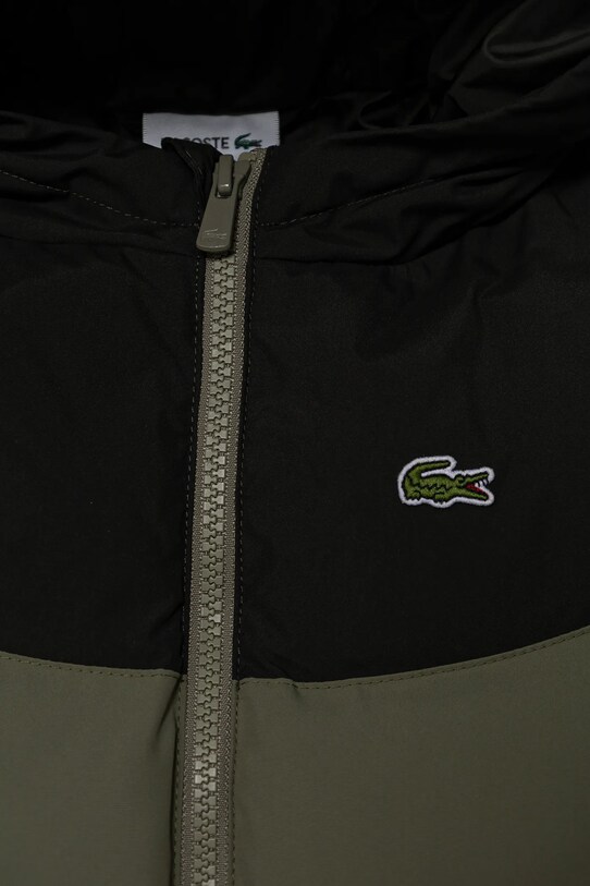 Lacoste geaca copii verde BJ2625